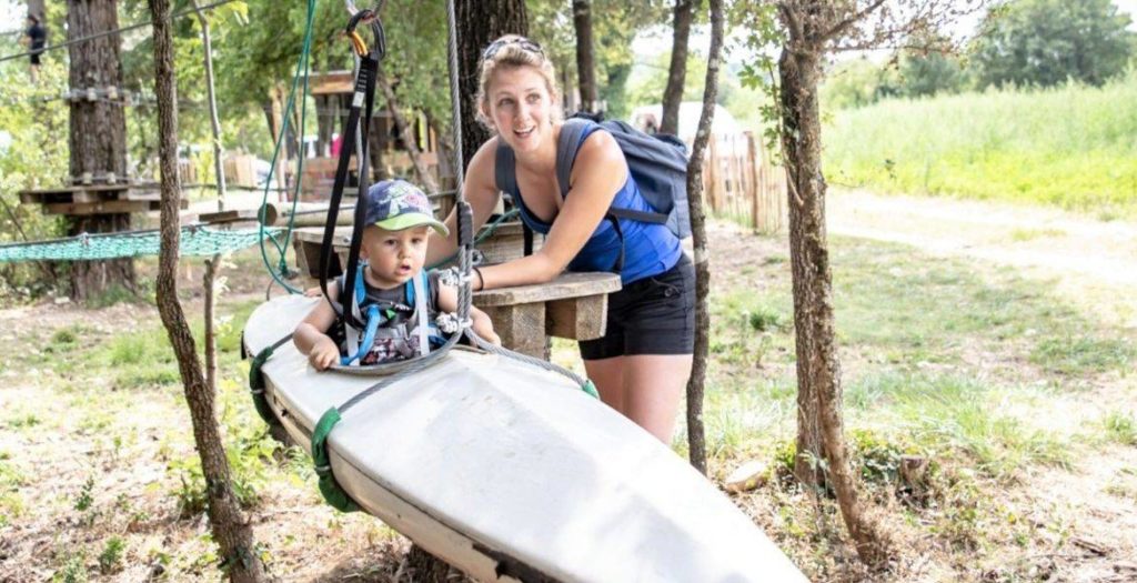 Parcours baby Accro Parc Vallon